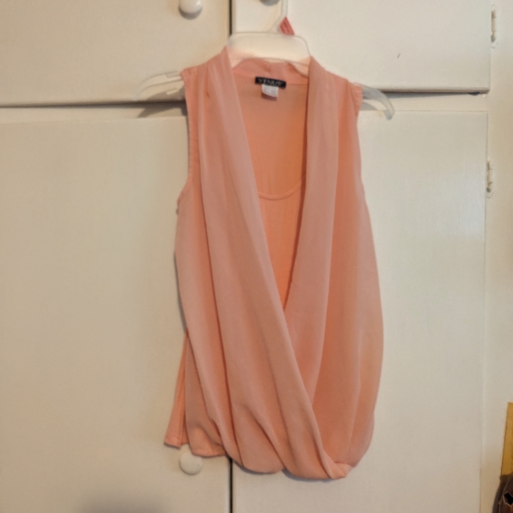Venus Peach Blouse